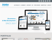 Tablet Screenshot of intelex.ca
