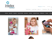 Tablet Screenshot of intelex.com.au